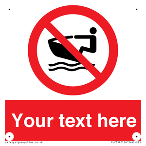 Custom No personal water craft